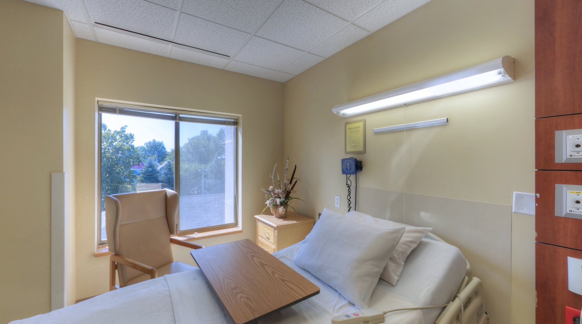 High Observation Patient Room