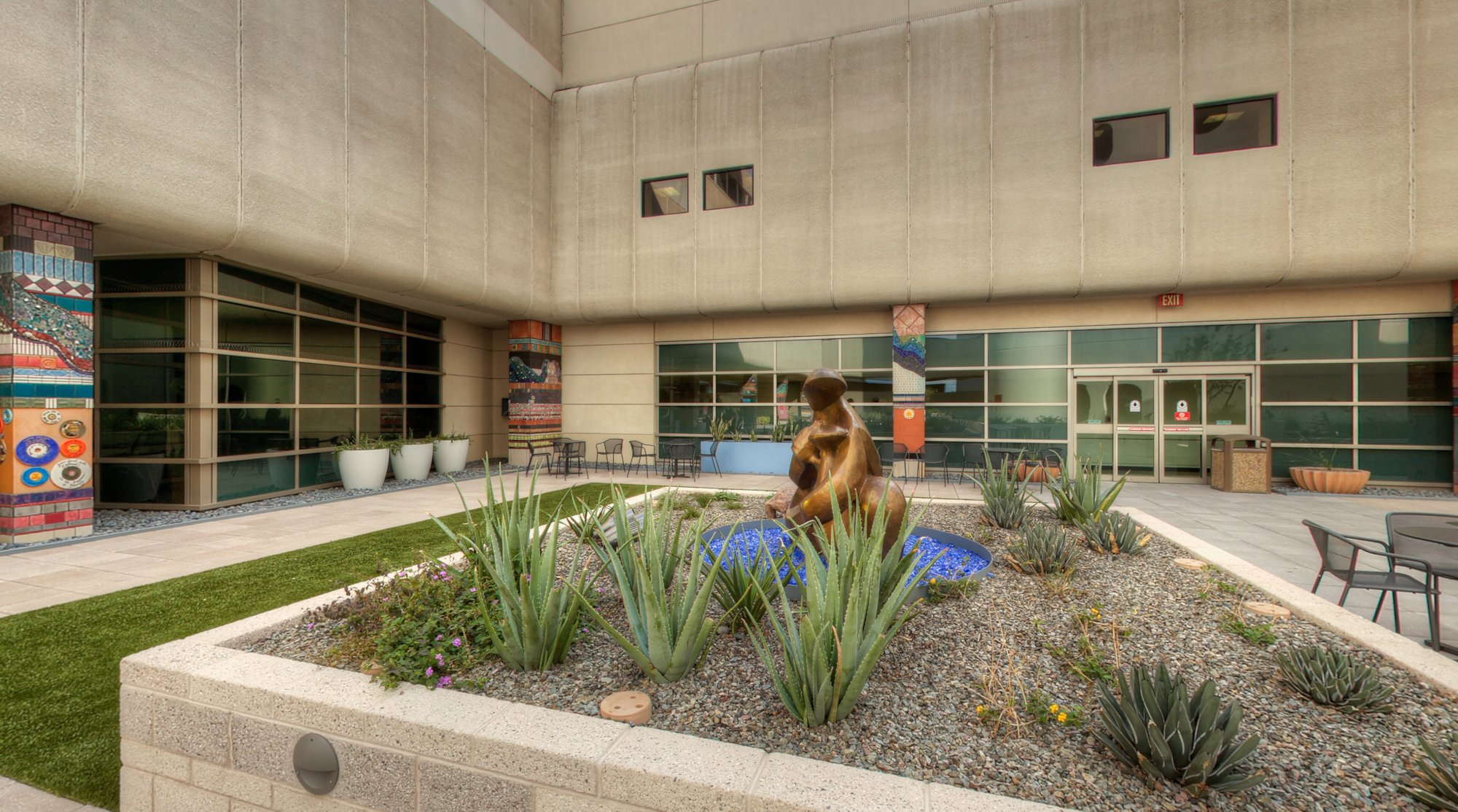 Main Hospital Courtyard