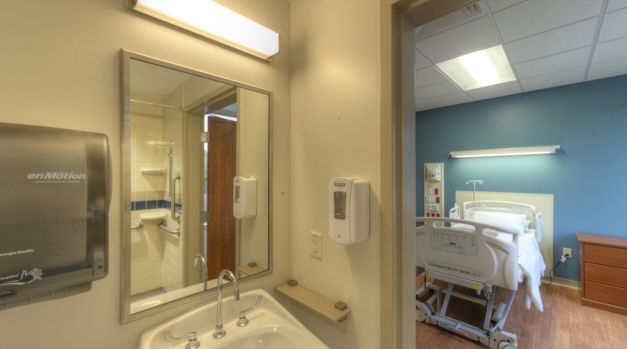 Patient Room Bathroom